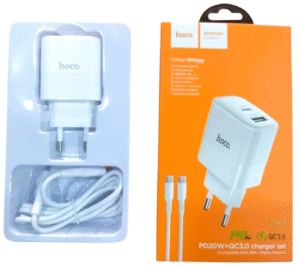 Hoco PD 20W Charger Adapter & Cable 1