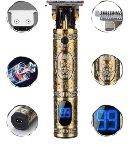 andowl c1200ma professional electric rechargeable hair clipper and trimmer,